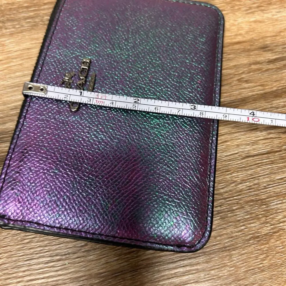 Coach purple hologram
